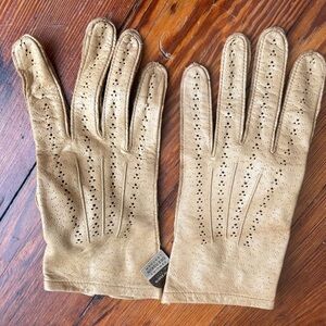 Vintage Fownes Deerskin Gloves